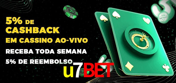 Promoções do cassino ao Vivo u7bet